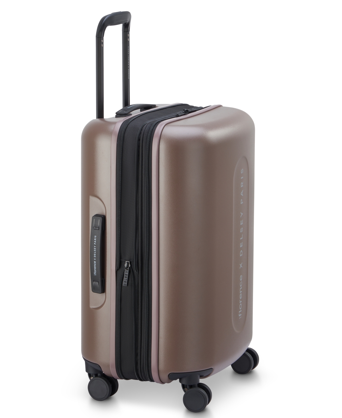 FLORENCE BY MILLS X DELSEY PARIS 20" CATCH FLIGHTS EXPANDABLE CARRY-ON SPINNER UPRIGHT 