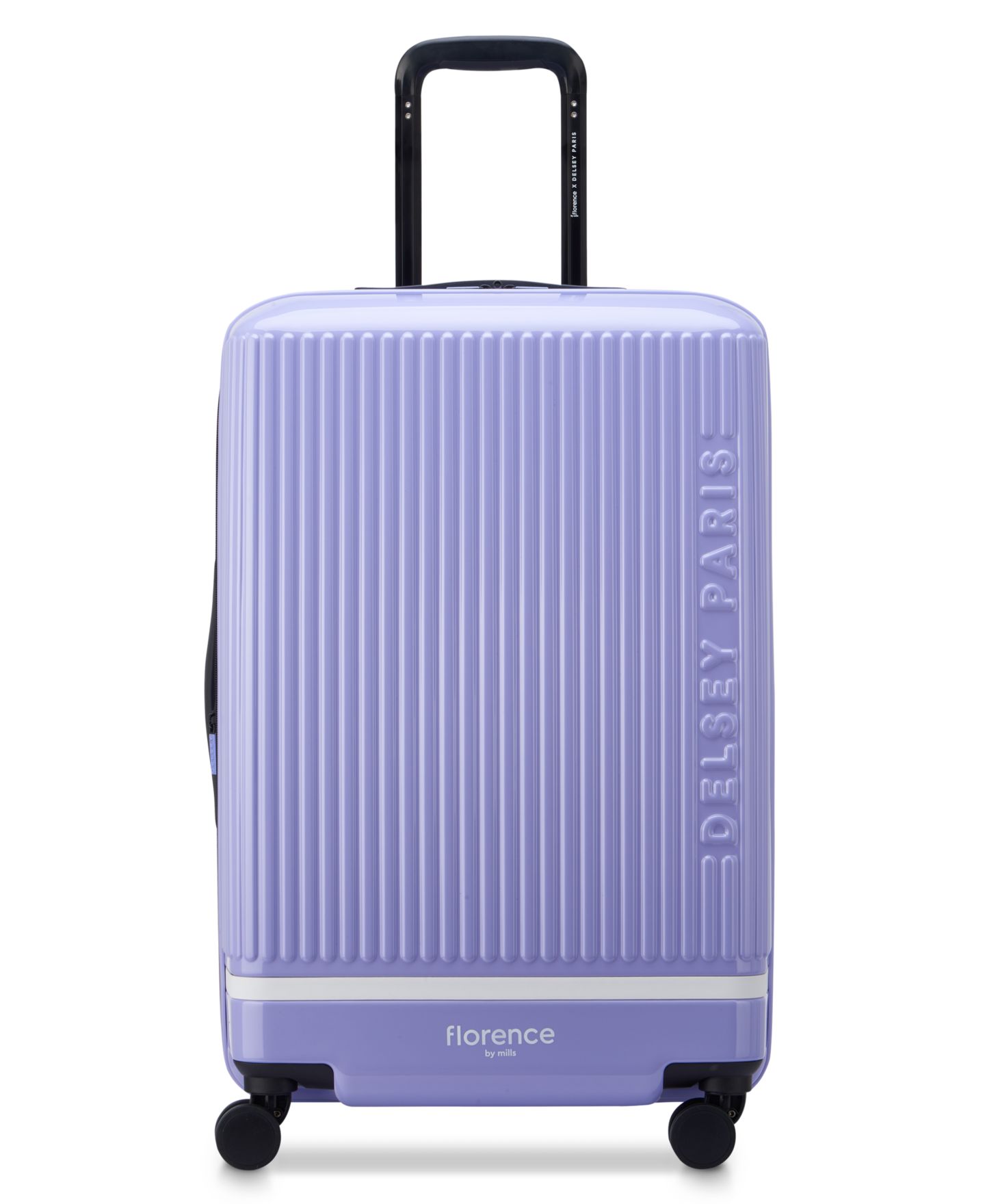 Чемодан florence by mills x Delsey Paris Spin Me Away Medium Check-in Spinner, цвет: Лавандовый — фото 1