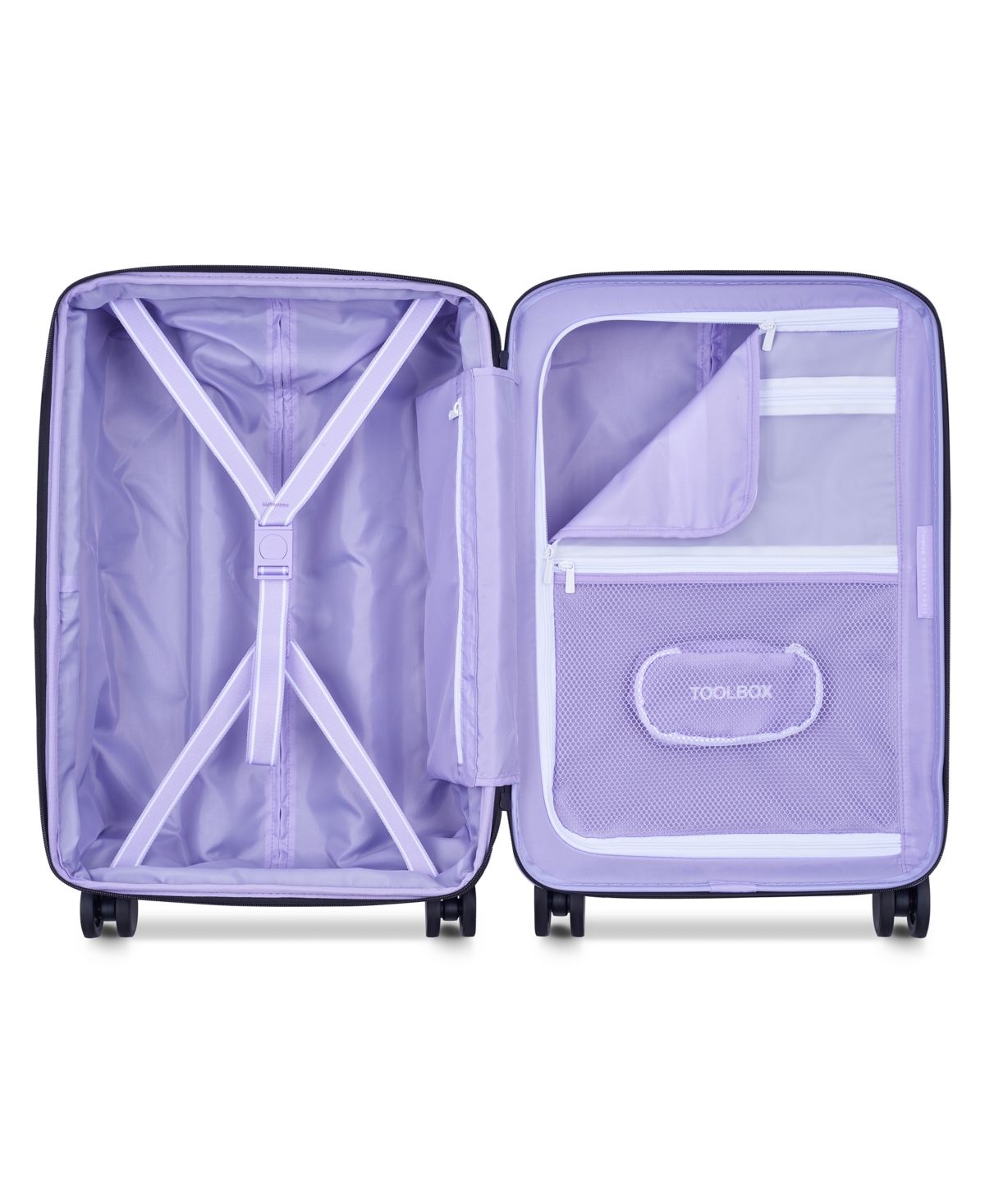 FLORENCE BY MILLS X DELSEY PARIS 20" SPIN ME AWAY EXPANDABLE CARRY-ON SPINNER UPRIGHT 