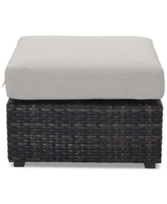 Ember Outdoor Ottoman, Created for Macy's