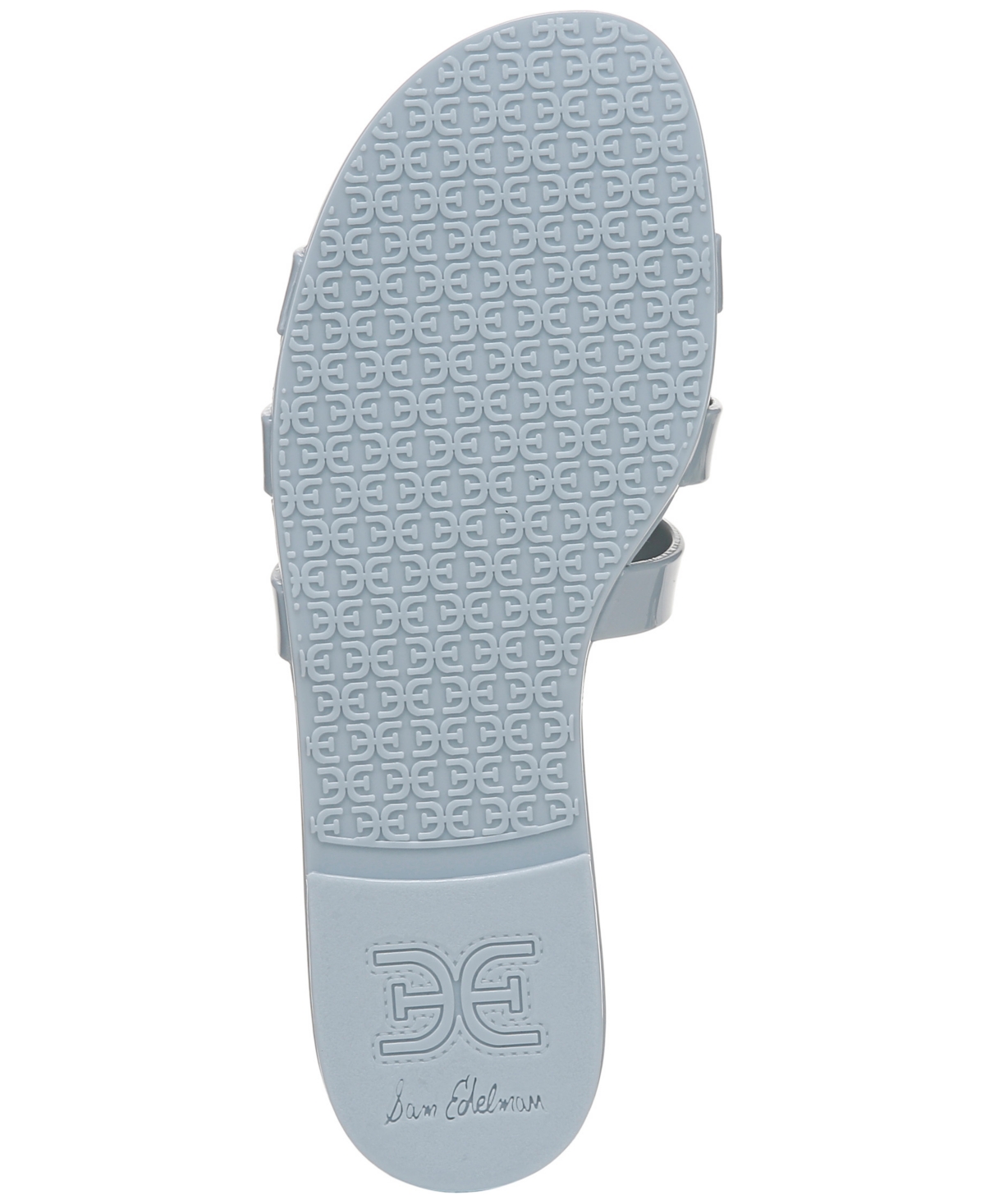 Sam Edelman Bay Jelly Slide Sandal Cape Blue Jelly In Cape Blue