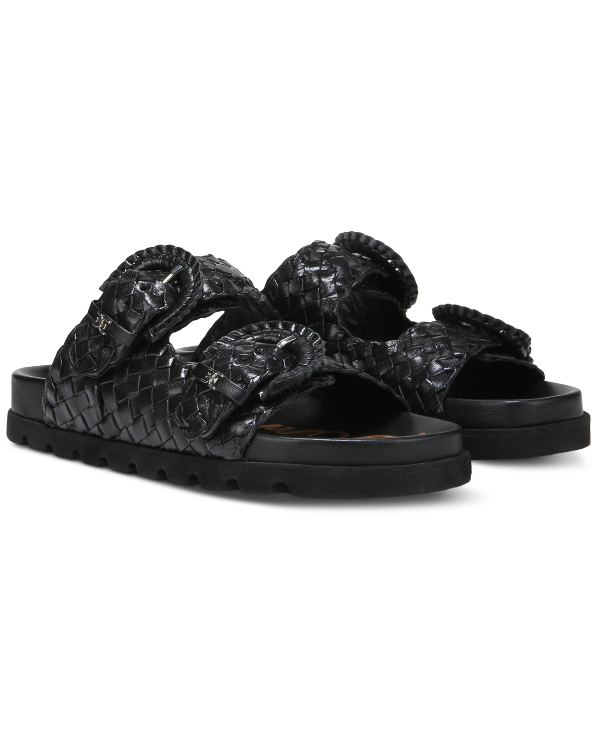 SAM EDELMAN WOMEN'S TIFFANIE SLIDE FLAT SANDALS 