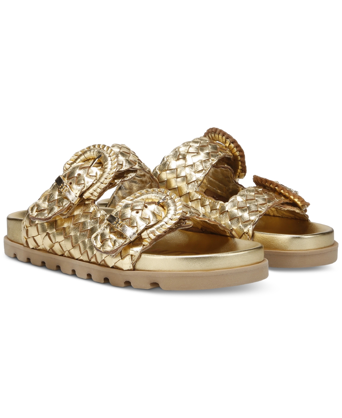 SAM EDELMAN WOMEN'S TIFFANIE SLIDE FLAT SANDALS 