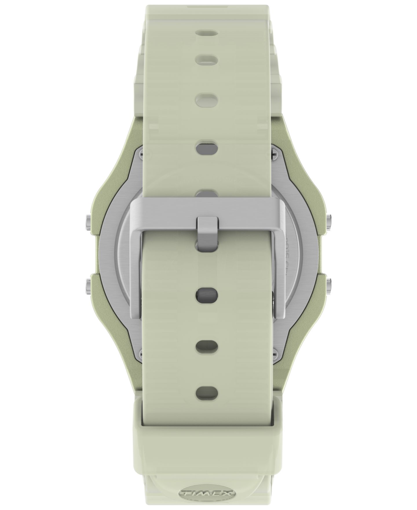 Часы Timex Unisex Digital Yellow Resin Strap Watch, 34mm — фото 4