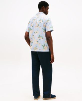 Мужская рубашка Tommy Hilfiger обычного покроя с цветочным принтом