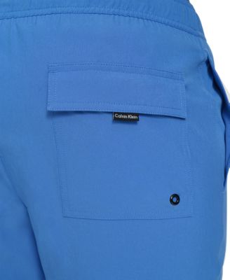 Men's Logo Elastic Waist Modern Euro 5" Volley Swim Trunks