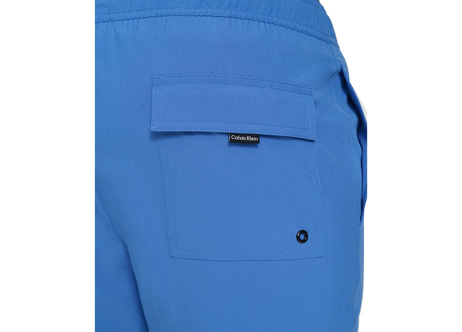 Men's Logo Elastic Waist Modern Euro 5" Volley Swim Trunks