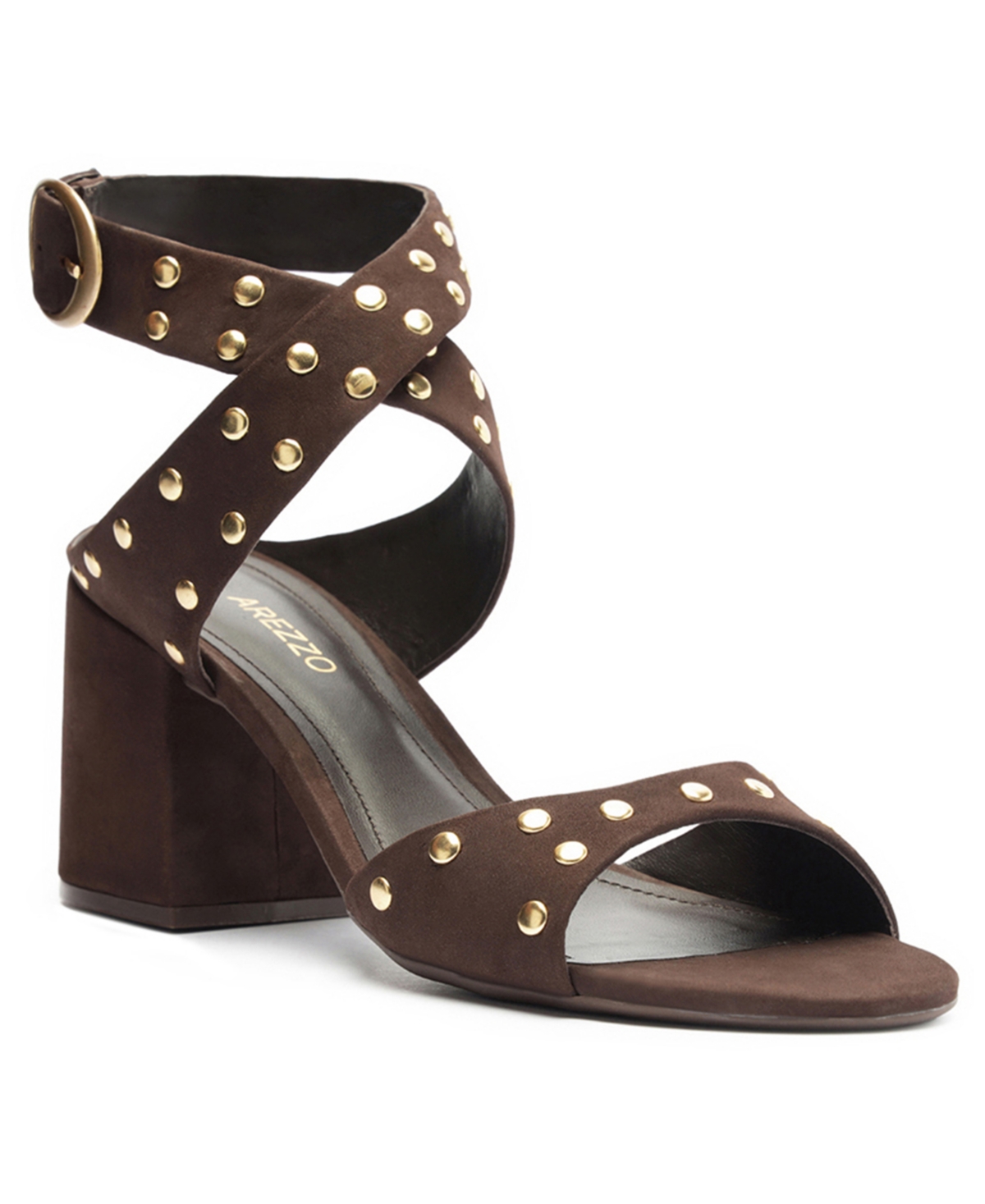 Women's Kara Round Toe Dress Sandals - Winter Coffee
