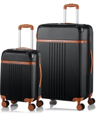 CHAMPS - 2-Pc. Vintage Hardside Luggage Set