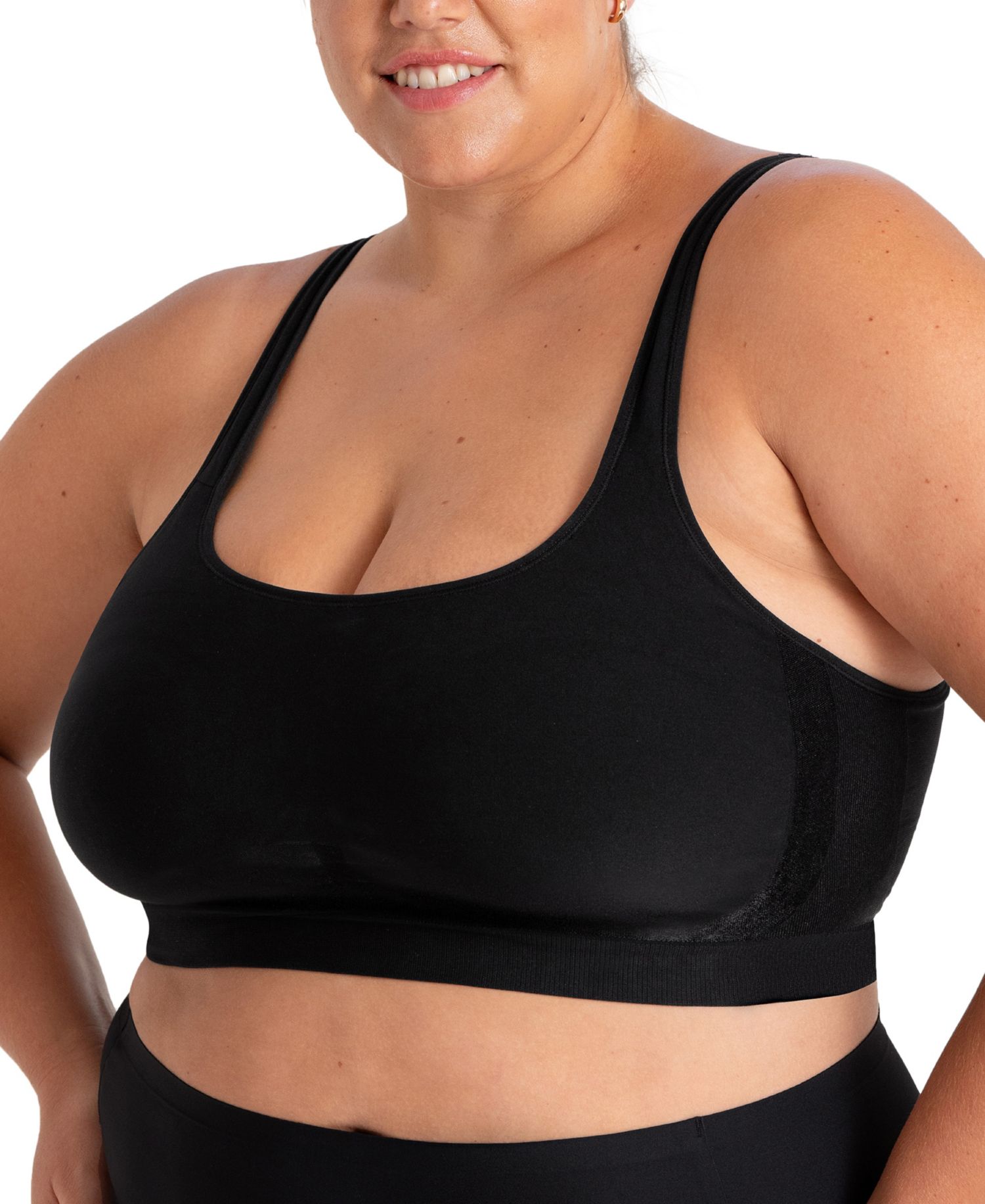 Women's Straps Wireless Comfort Bra 10024