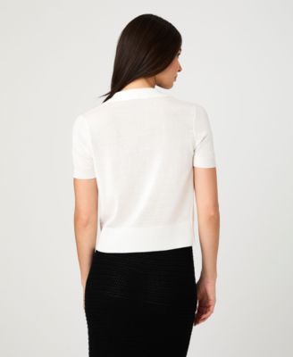 Женский топ-поло Sergio от French Connection с коротким рукавом