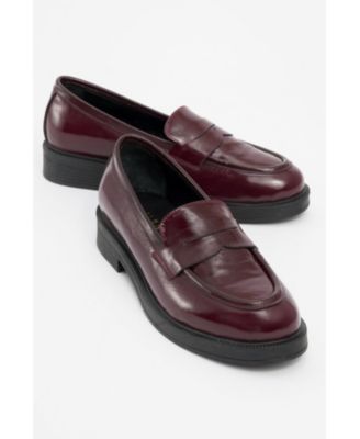 Women's Bree Platform Penny Leather Loafer