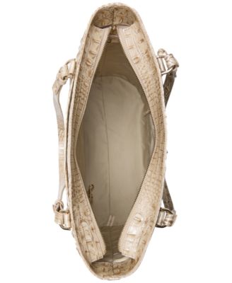 Большая сумка из тисненой кожи Brahmin Ezra Melbourne