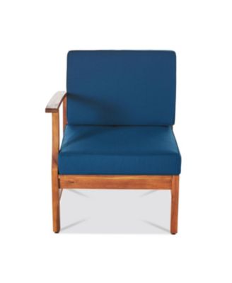 Streamdale 5-Seater Acacia Wood Outdoor Sectional Sofa Set