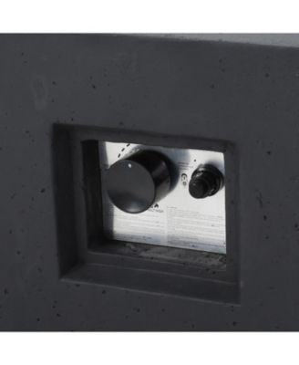 Square Fire Pit Table Set - 50,000 BTU