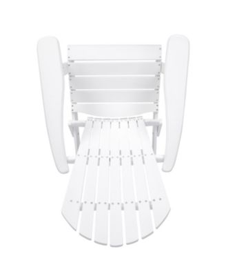 Streamdale Rustic Acacia Folding Adirondack Chair