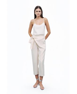 Женские брюки со шлевками для ремня NOCTURNE