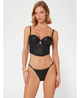 Женское бюстье с подкладкой из искусственной кожи Tania от GUESS