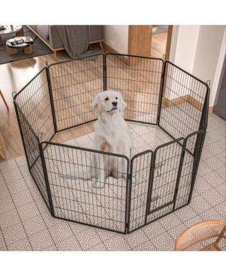 Heavy Duty 40" Dog Pens Outdoor Dog Fence Dog Playpen for Large Dogs