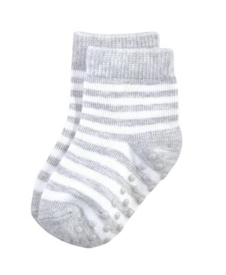 Natural Slip-Resistant Socks 12-Pair Pack