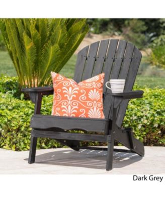 Streamdale Rustic Acacia Wood Folding Adirondack Chair