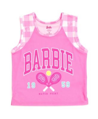 Girls Tank Top and Pleated Skort Outfit Set to