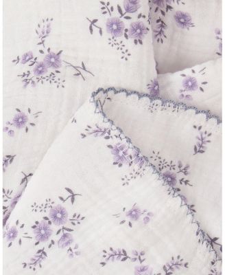 Baby Girls "Abigail" Cotton Swaddle Blanket