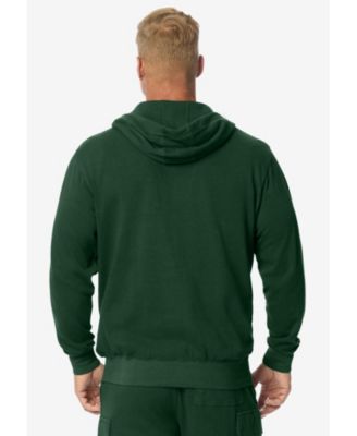 Махровая французская толстовка на молнии KingSize KingSize Big - Tall 13290₽