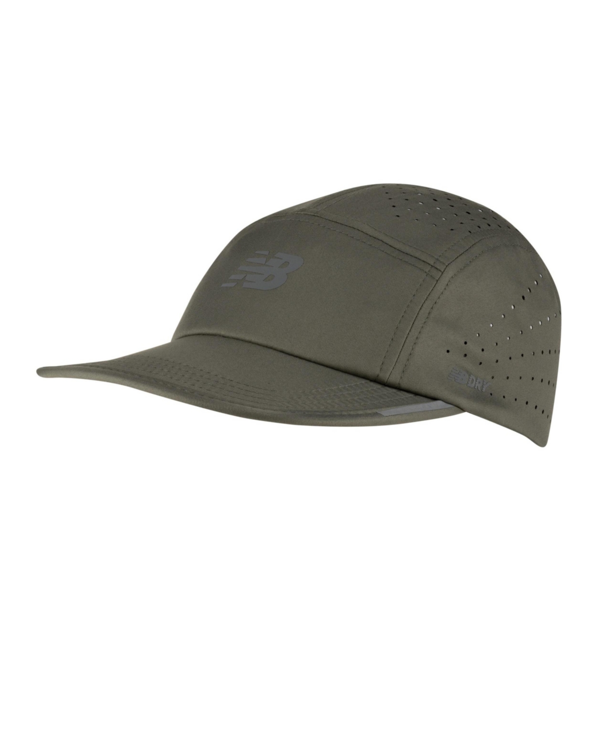 Men's Flying Logo Light Green 5-Panel Pro Run Hat - Dark olivine
