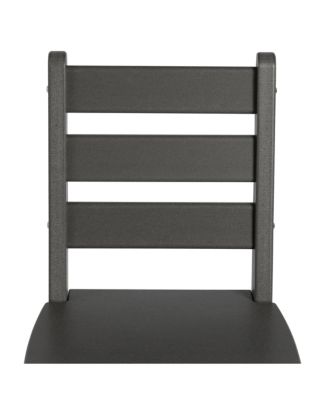 Outdoor HDPE Kids Plastic Toddler Dining Chair (Set of Two)