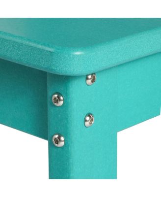 Outdoor HDPE Kids Plastic Toddler Dining Chair (Set of Two)