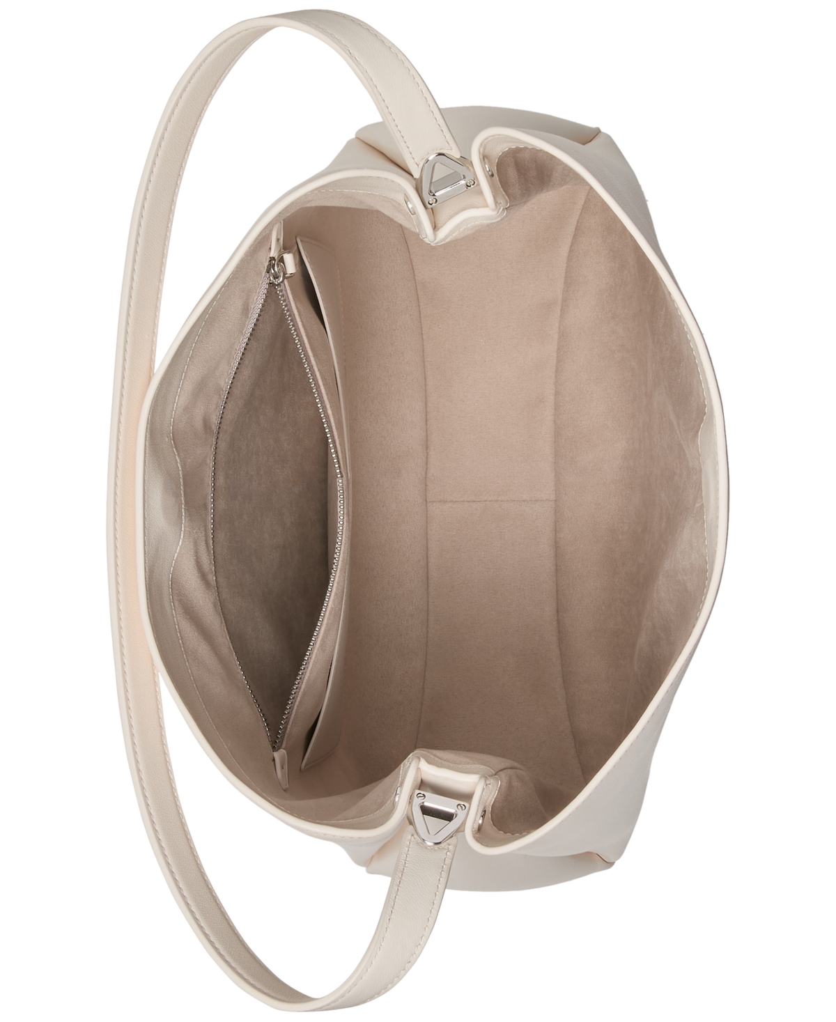 Shop Kate Spade Grace Medium Leather Hobo Bag In Cream