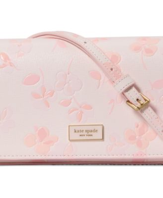 Кейт Спейд Нью-Йорк Серена Спринг Анютины глазки Кожаный кошелек на цепочке