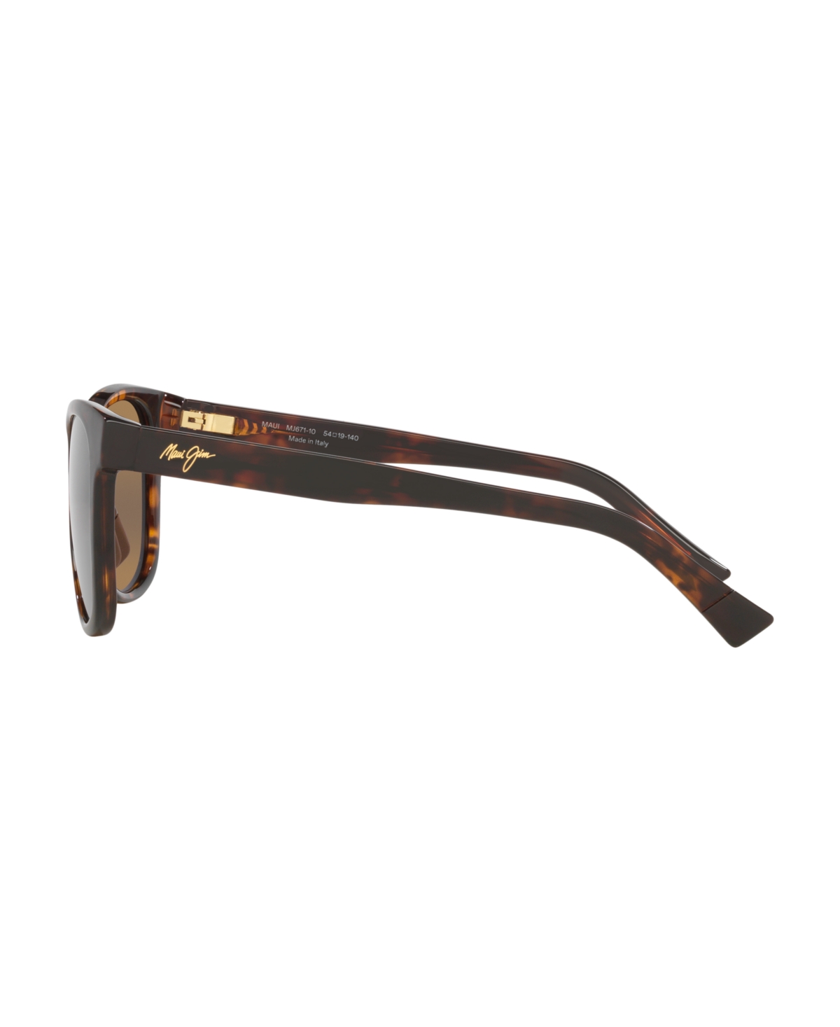 Maui Jim Women's Kiopaa Polarized Sunglasses, Mj000787 In Tortoise Matte
