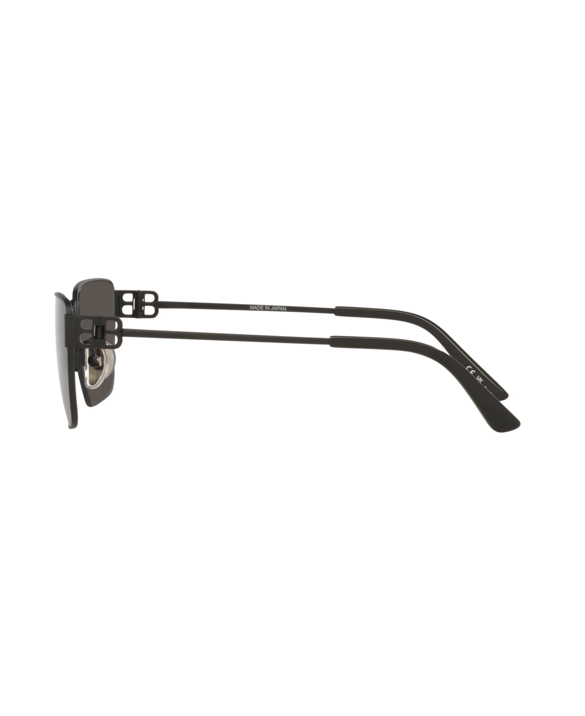 Balenciaga Eyewear Rectangle Frame Sunglasses In Black