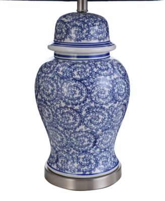 31" Traditional Spiral Ceramic Table Lamp