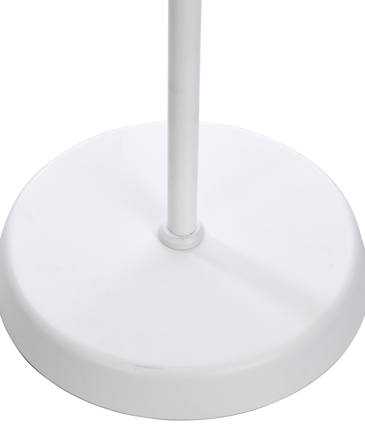Stylecraft Home Collection 58" Industrial Task Metal Floor Lamp In White