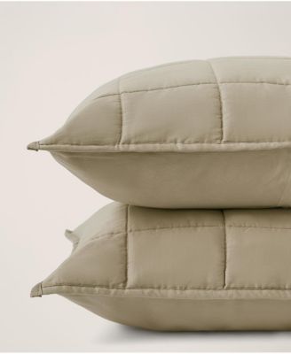 Organic Cotton Quilted Sham 2-Pack - Standard
