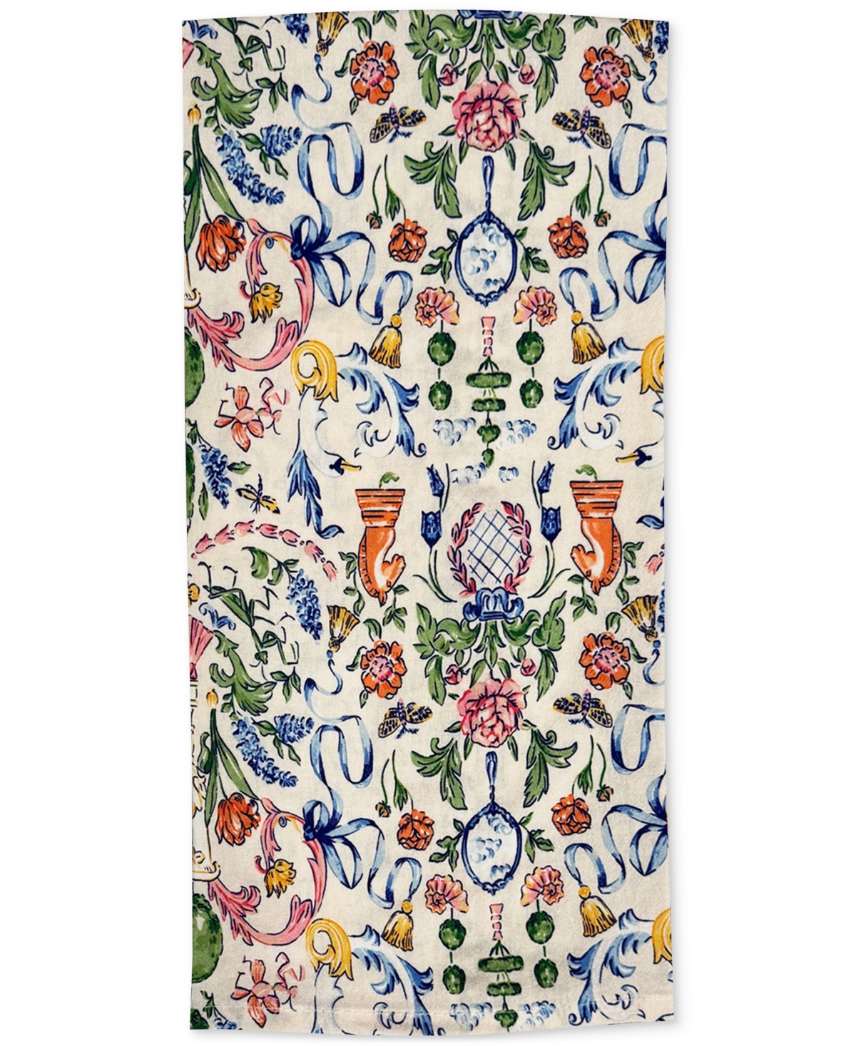 Macy's Flower Show 2-pc. Tea Towel Set, Exclusively At  In Blue Multi- Garden Topiary