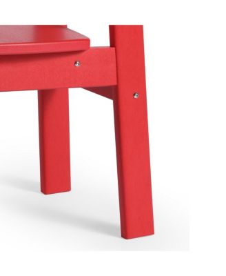 Kids 5-Piece Modern HDPE Dining Table and Chairs Set