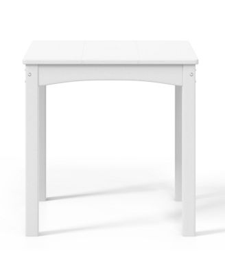 Kids 5-Piece Modern HDPE Dining Table and Chairs Set