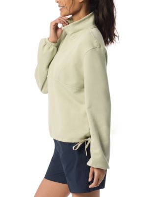 Women's Summit Popover Ribbed Collar T-Shirt