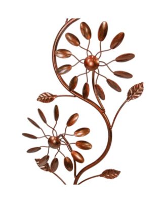 48" Powder-Coated Iron Twirling Twigs Wind Spinner