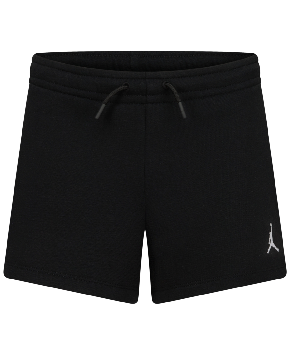 Shop Jordan Big Girls Brooklyn Essentials Shorts In Black