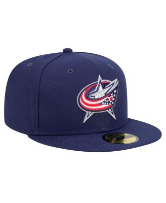 Men's Navy Columbus Blue Jackets Core 59FIFTY Fitted Hat