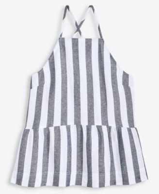 Women's Apron-Neck Sleeveless Peplum Top, Exclusively at Macy's