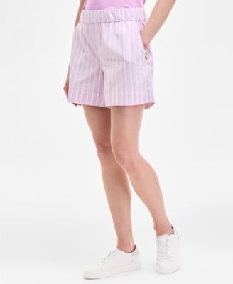Women's Multi Stripe Pull-On Shorts, Exclusively at Macy's