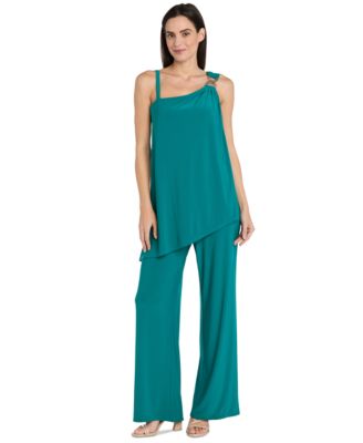 Женский асимметричный комбинезон R & M Richards с отделкой из фурнитуры