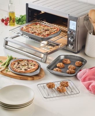 Total Nonstick Toaster Oven & Personal Pizza Pan 4-Pc. Baking Set