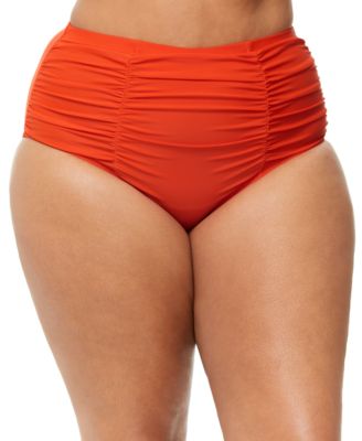 Trendy Plus Size Costa Tummy-Control Bikini Bottoms